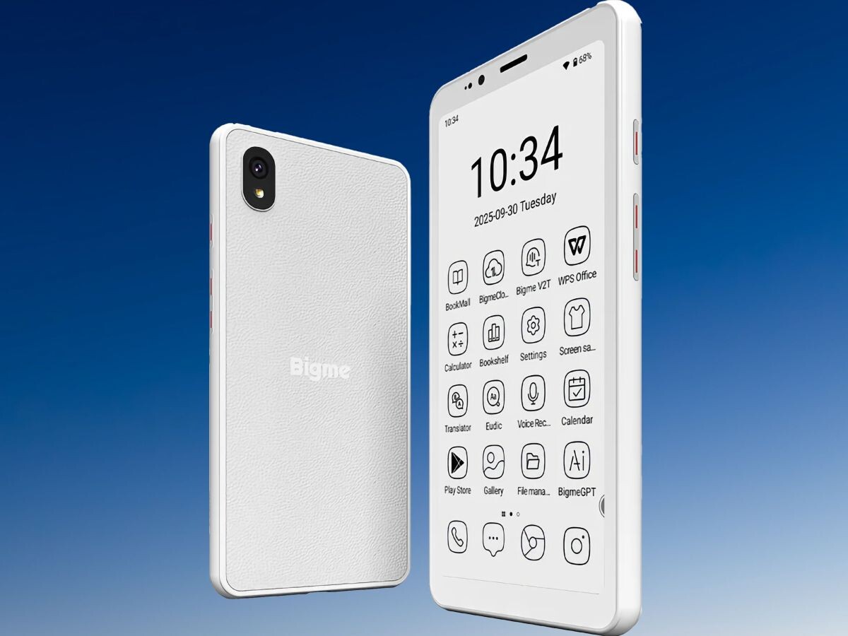    Представлен Bigme Hibreak S — недорогой смартфон с цветным E-Ink экраном