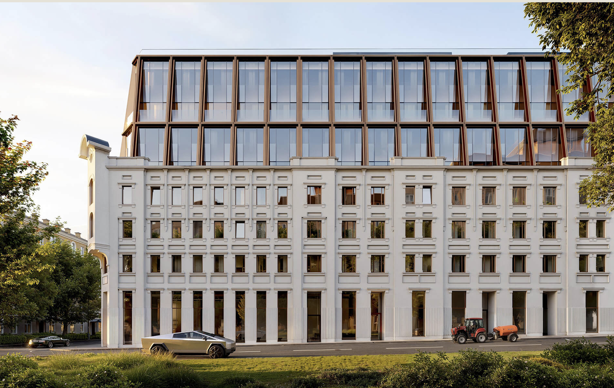 Фасад и архитектура ЖК "Климашкина 7"