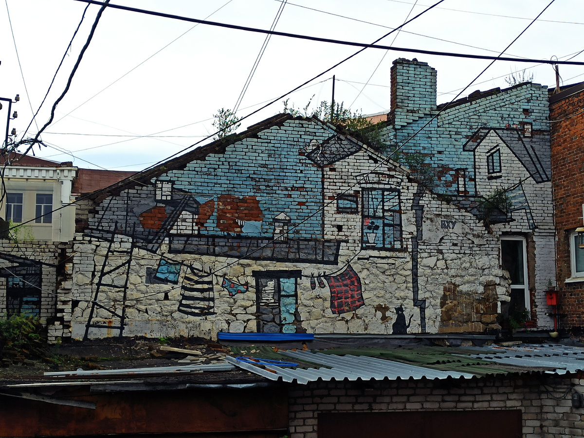 Двор Миллионки, старого китайского квартала