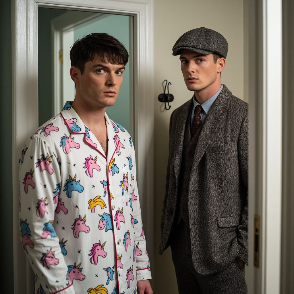 суровый взгляд Томми Шелби