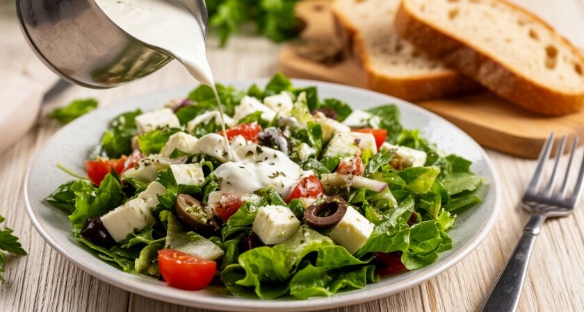    У меня даже обычные овощные салаты получаются вкуснее, чем в дорогом ресторане: весь секрет в заправке