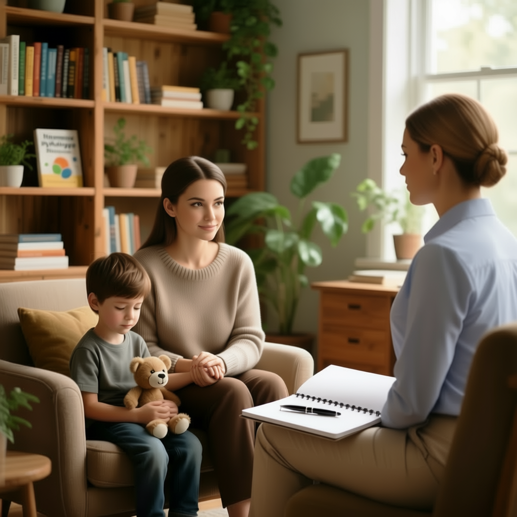 Застенчивый ребёнок