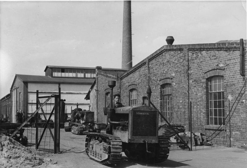 Тракторный завод «Шёнебек» в 1948
