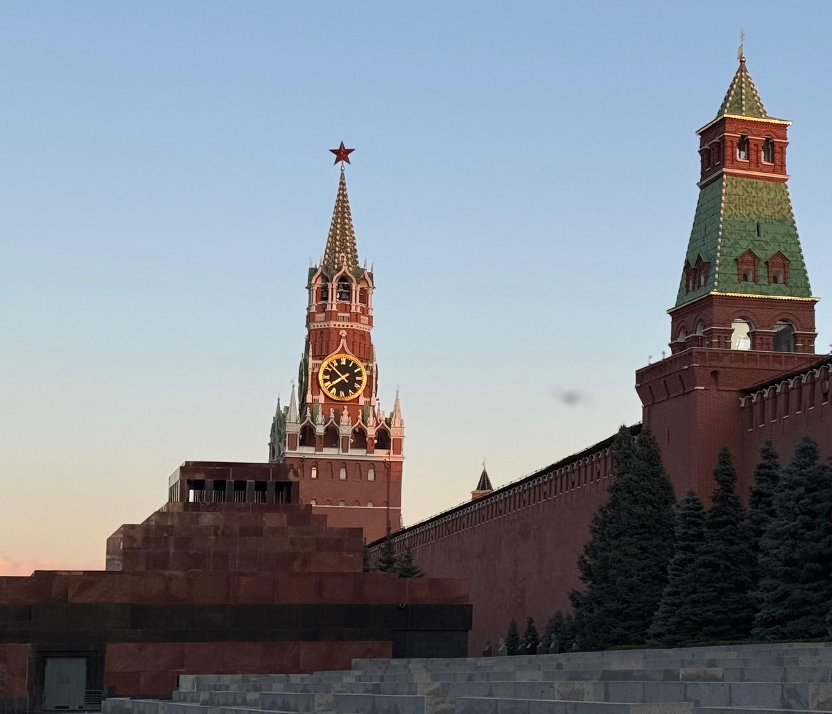 Спасская башня Московского Кремля