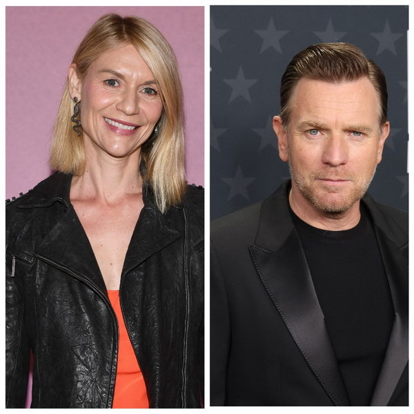     Юэн Макгрегор и Клэр Дэйнс станут мужем и женой в новом сериале