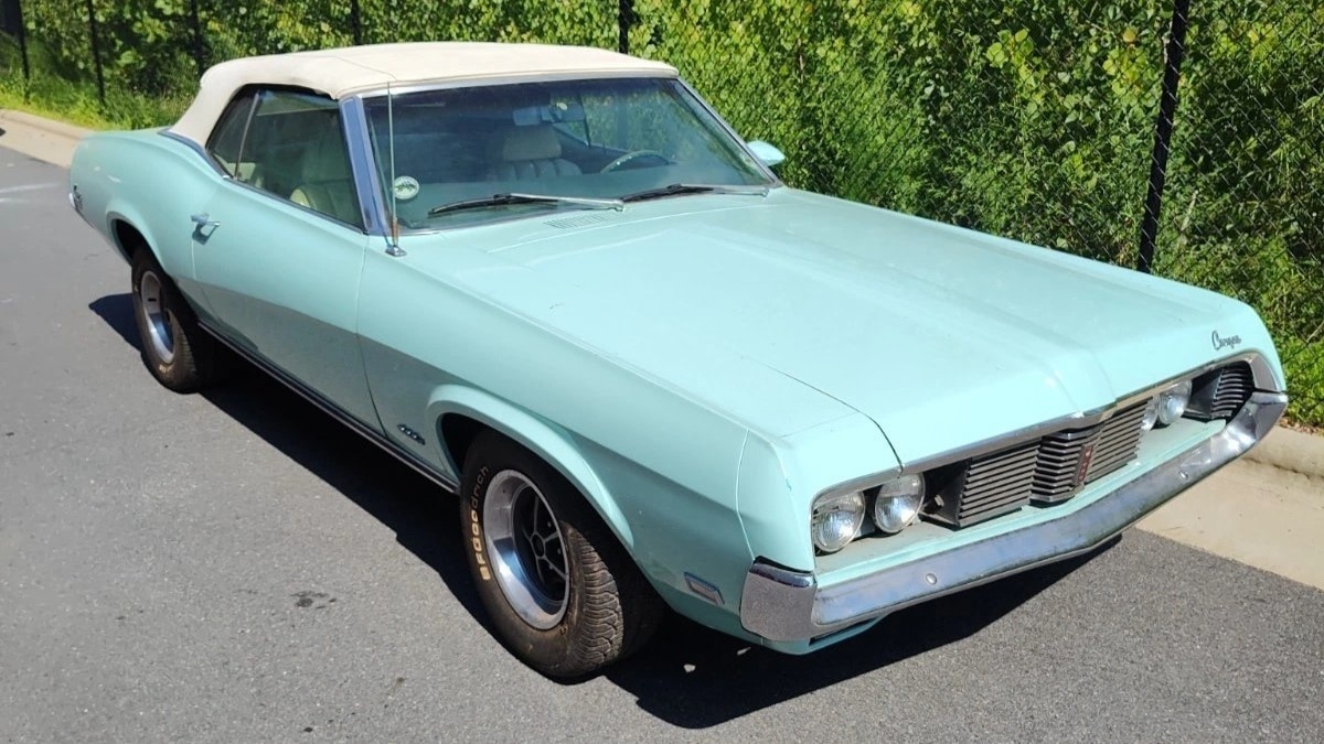 Mercury Cougar XR7 S-Code Ragtop 1969 года