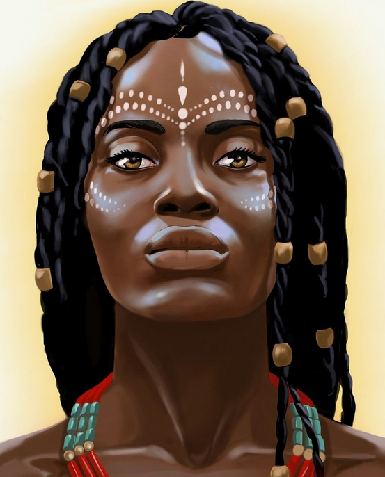 Красивая африканка