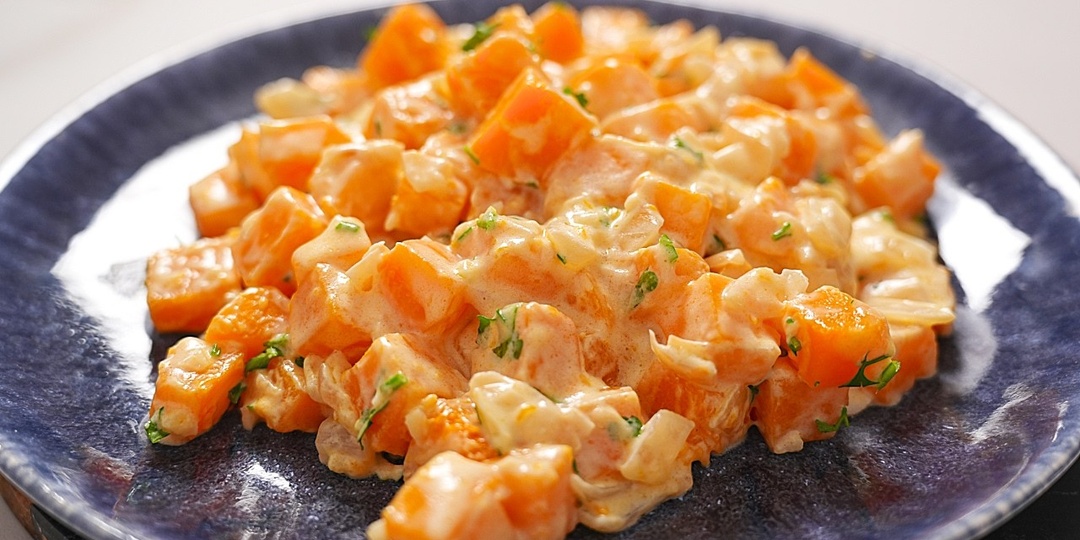 Даже мужчина заинтересовался: тыква на сковороде, которую едят все