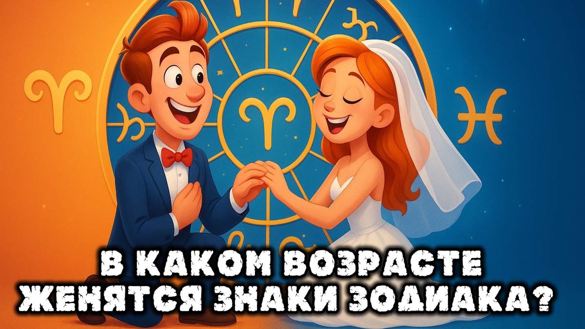 В Каком Возрасте Женятся Разные Знаки Зодиака? 