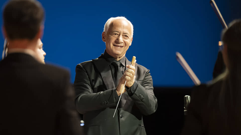 Дирижер Владимир Спиваков .📷Фото: Александр Паниотов / Коммерсантъ