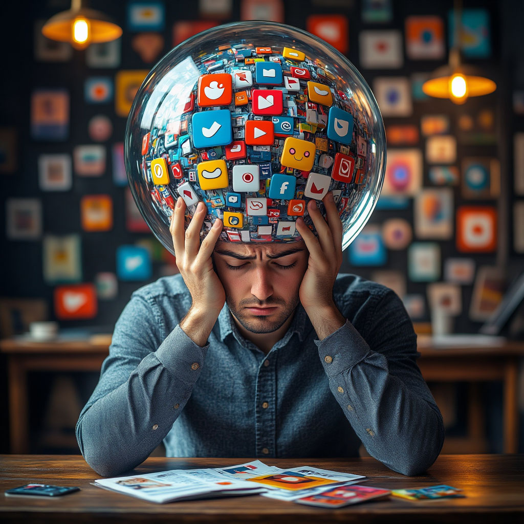 Узнали это чувство? 🤯 Хаос в голове, тревога и пустота после скроллинга ленты.
Вы не одиноки. И это лечится.