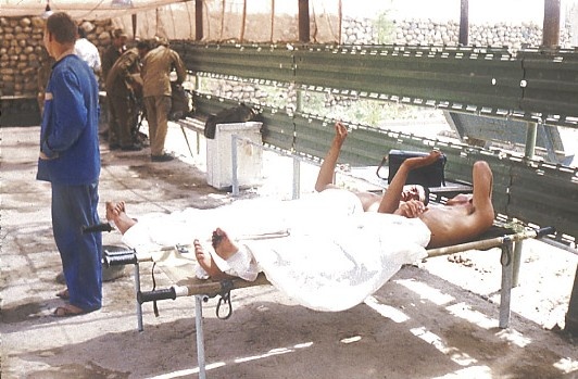 Эвакуационный приёмник. Афганистан