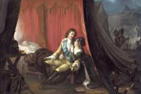 Петр и Екатерина.