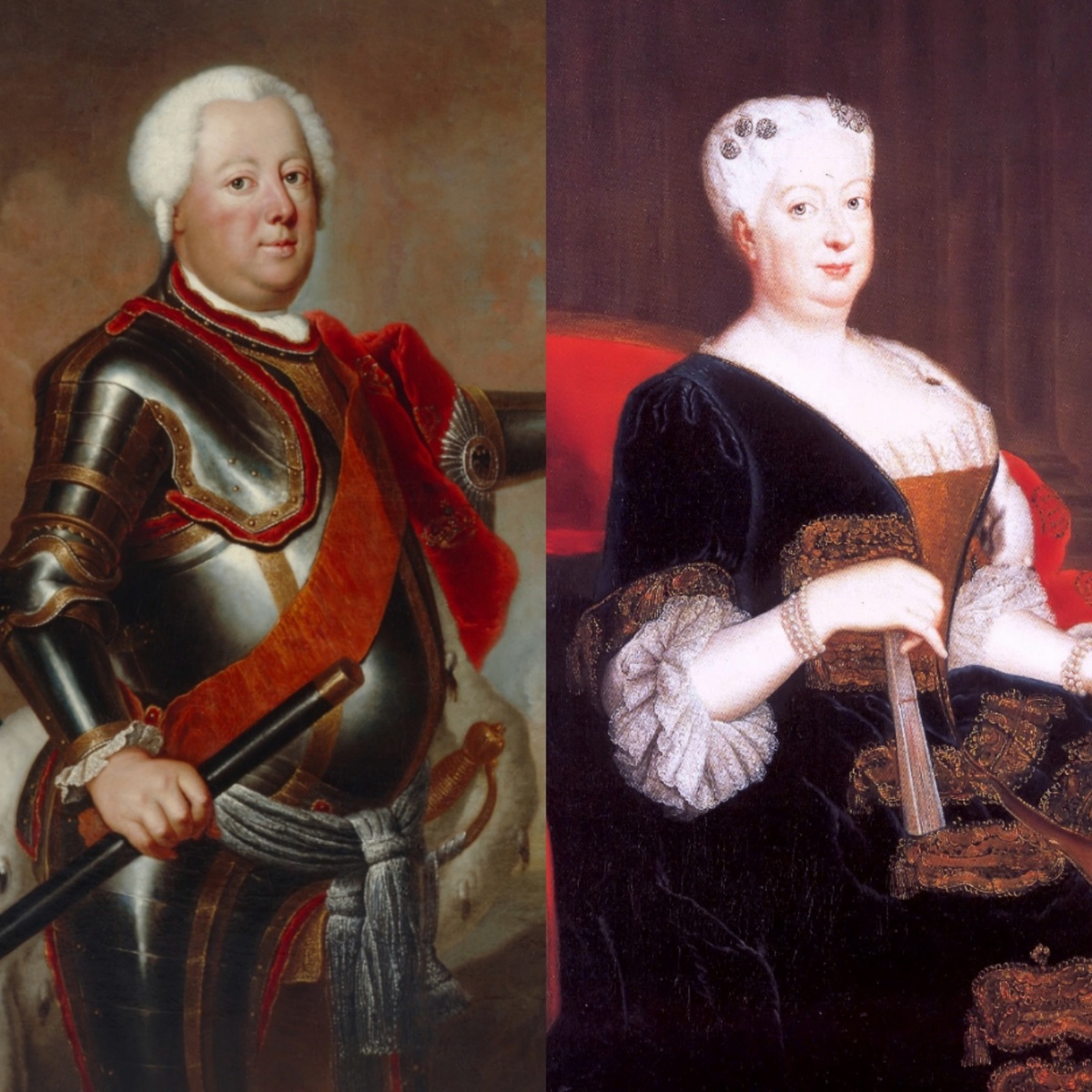 Родители Луизы Ульрики :Фридрих Вильгельм l и София Доротея Ганноверская. 