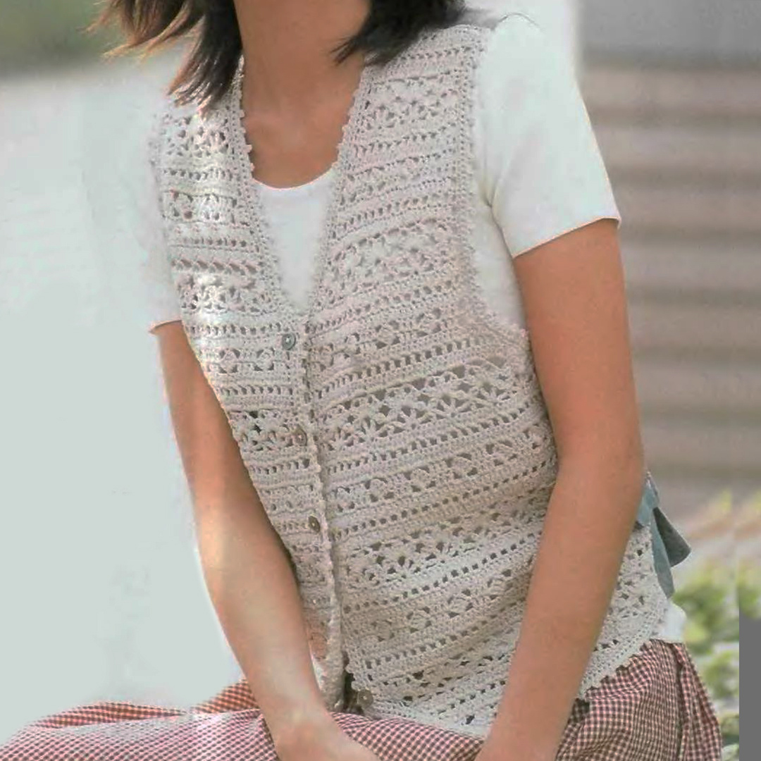 из японского журнала 編んでみようシリーズ