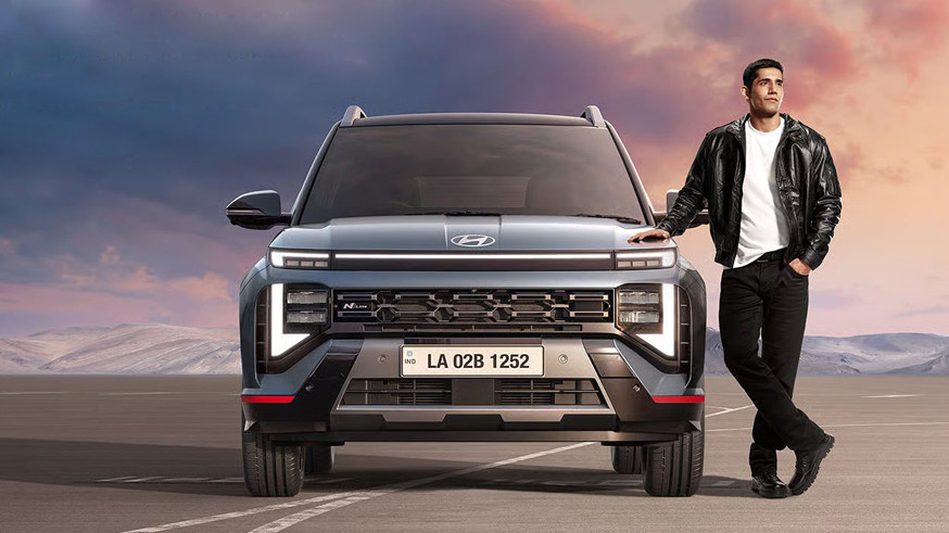    На фото: Hyundai Venue N Line (версия для рынка Индии)