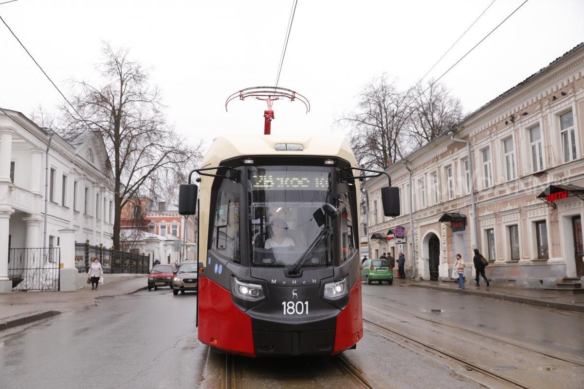    950 млн рублей направлены на закупку 17 трамваев «МиНиН»