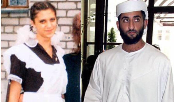 Наталья Алиева и Саид Аль Мактум.  Фото: www.woman.ru