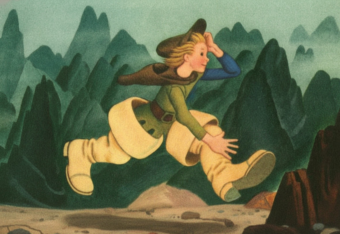 Изображение из сказки Ганса Христиана Андерсена.