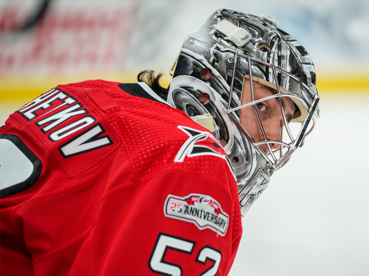    Голкипер ХК "Каролина Харрикейнз" Петр Кочетков© Фото : Пресс-служба НХЛ