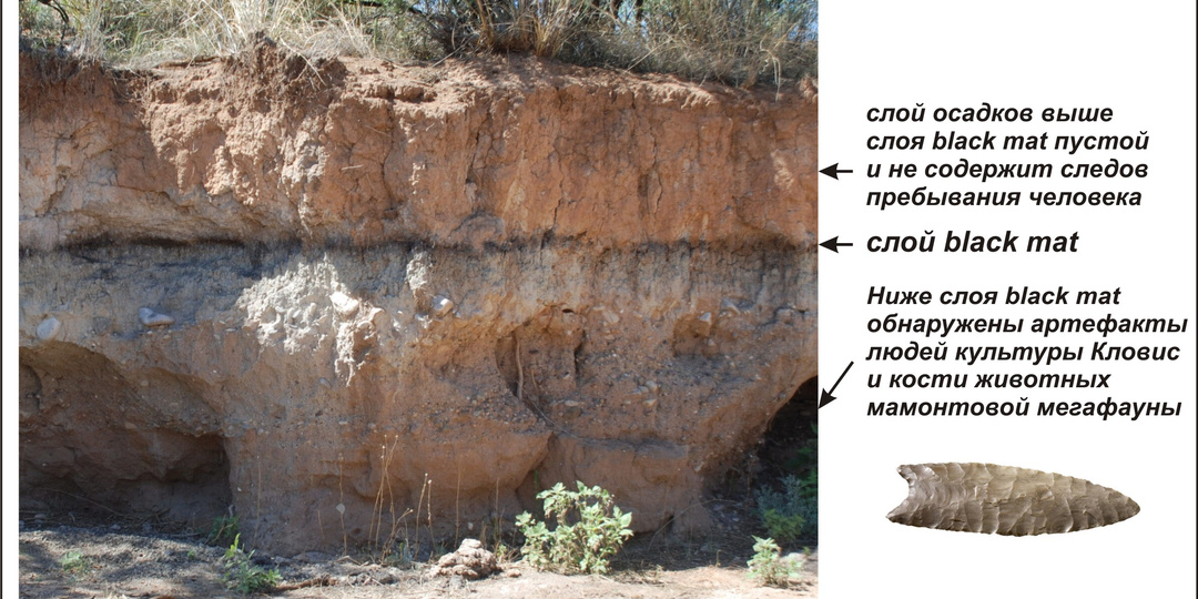 К вопросу форм проявлений импактного слоя «black mat»