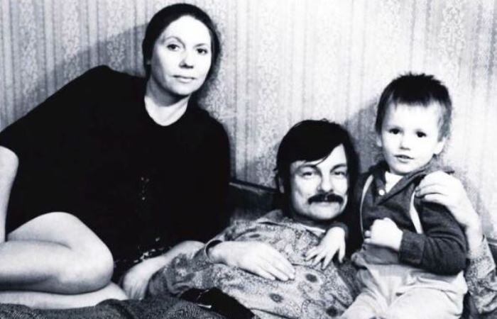Андрей Тарковский (слева) и его внебрачный сын Александр