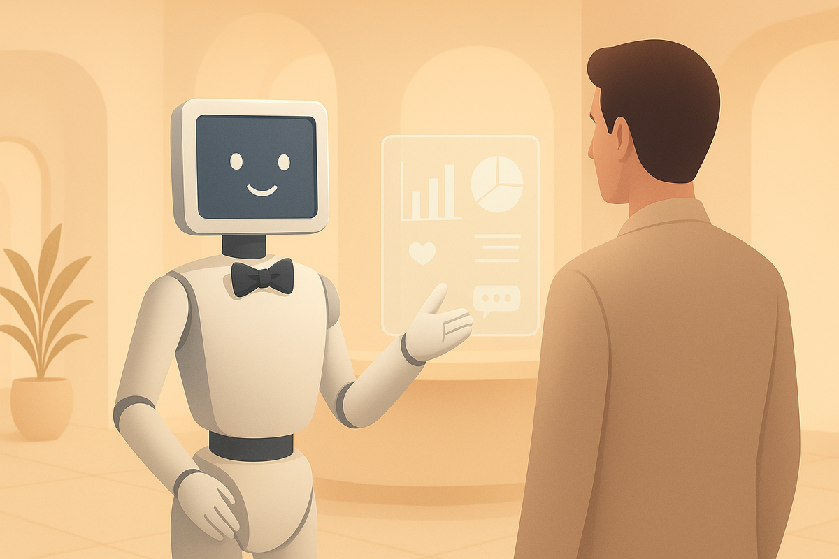 ИИ в отеле и ресторане.