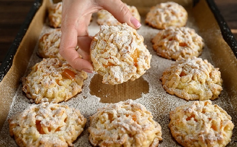 Французское печенье с фруктовой начинкой: секрет сочности и нежности