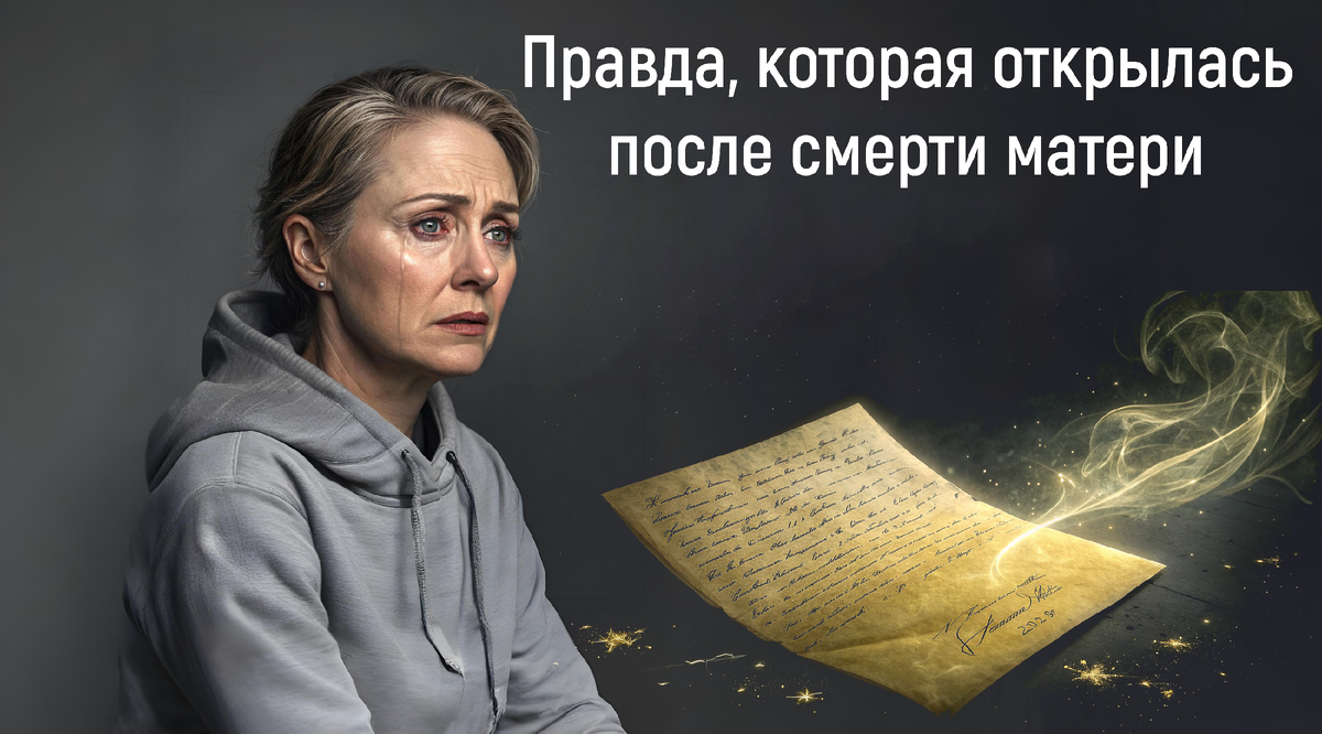 "Ваша мать оставила вам письмо": Шокирующая правда, которая ждала меня после её похорон и перевернула мою жизнь в 53 года
