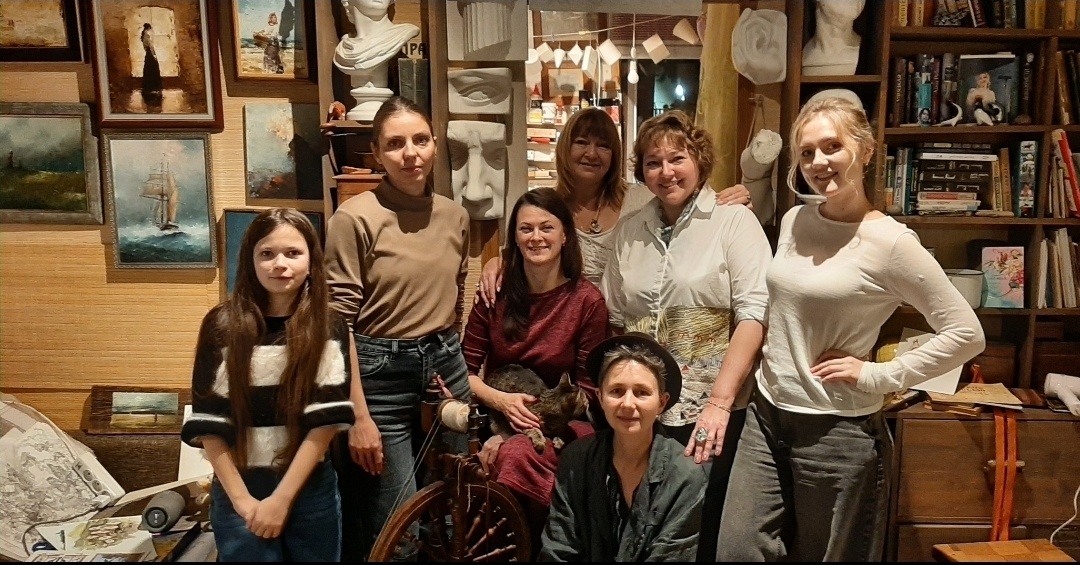 В гостях у Марины Ханковой.