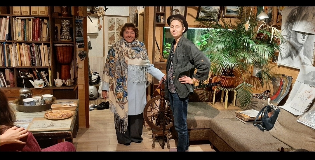 Я с Мариной Ханковой