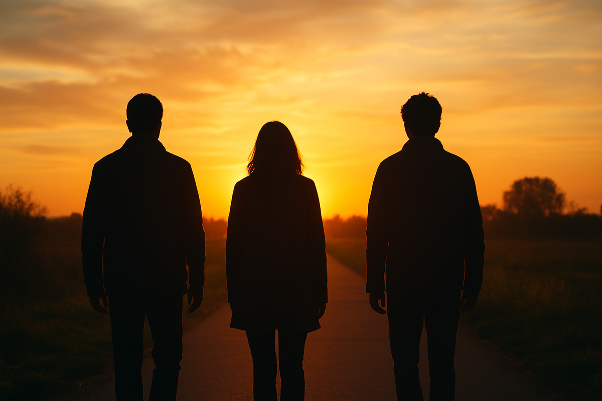 Короткий роман: Закат в степи