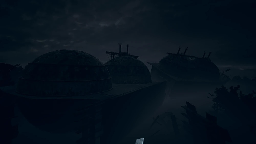 Разрушенная Аннабель в болотах Луизианы