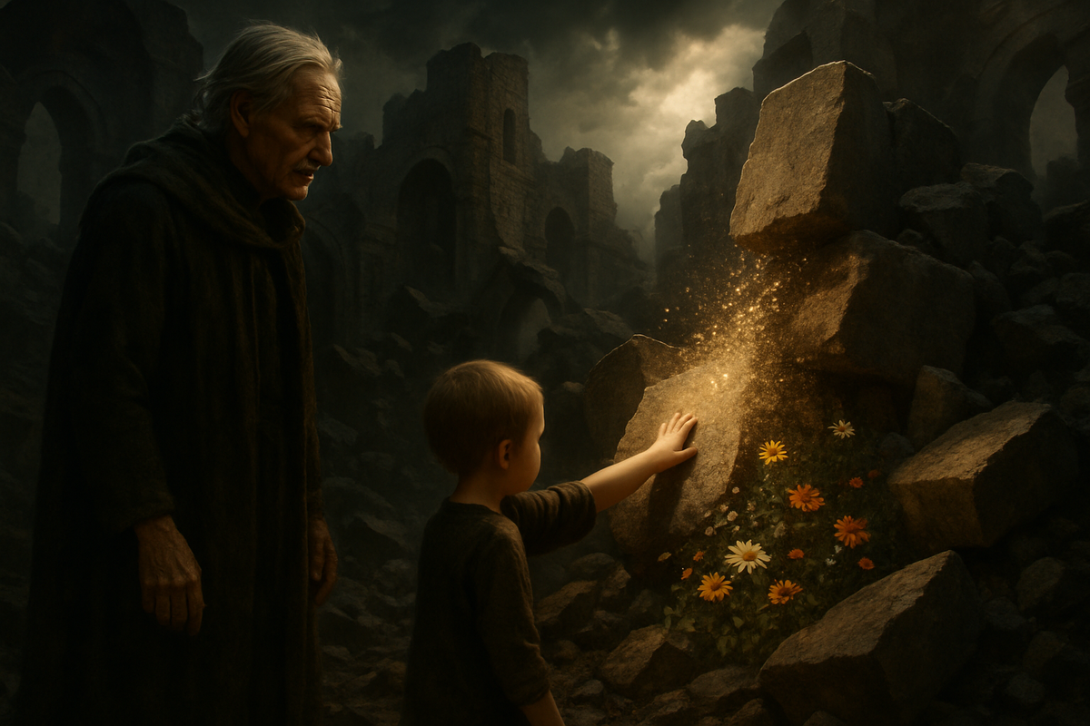 Одно прикосновение — и стены рухнули. Но на их обломках расцветает нечто новое.