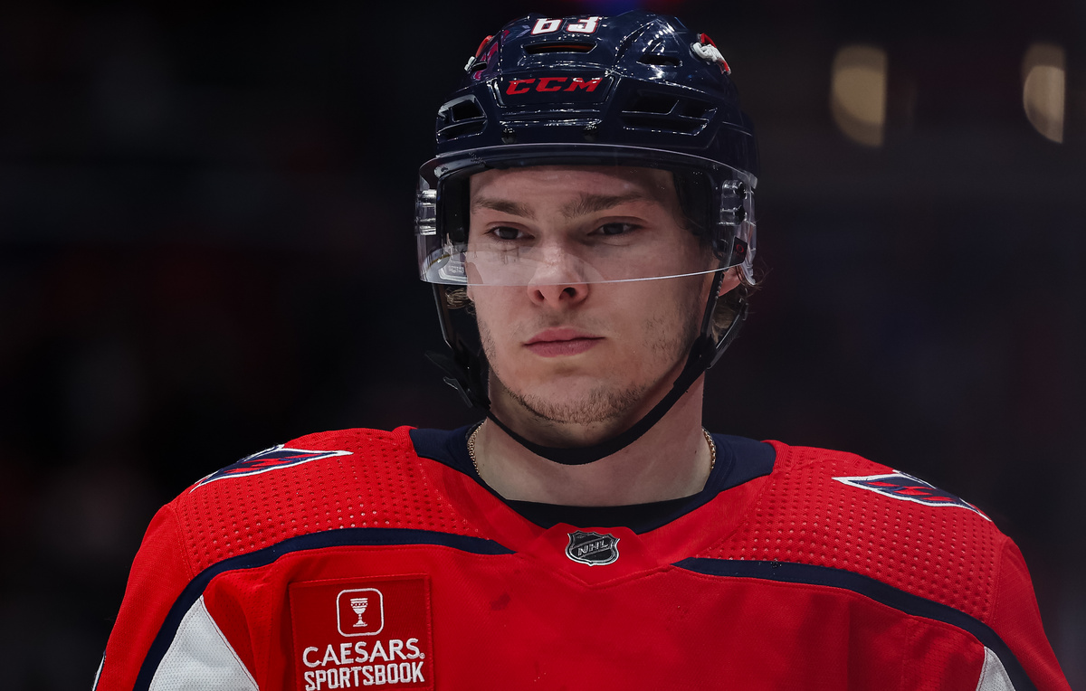    Нападающий "Вашингтона" Иван Мирошниченко  Scott Taetsch/Getty Images