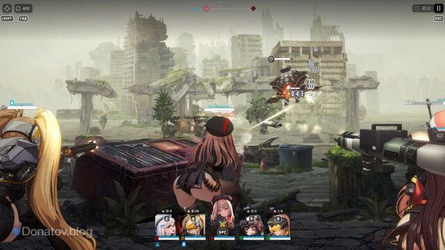    Геймплей Goddess of Victory: Nikke