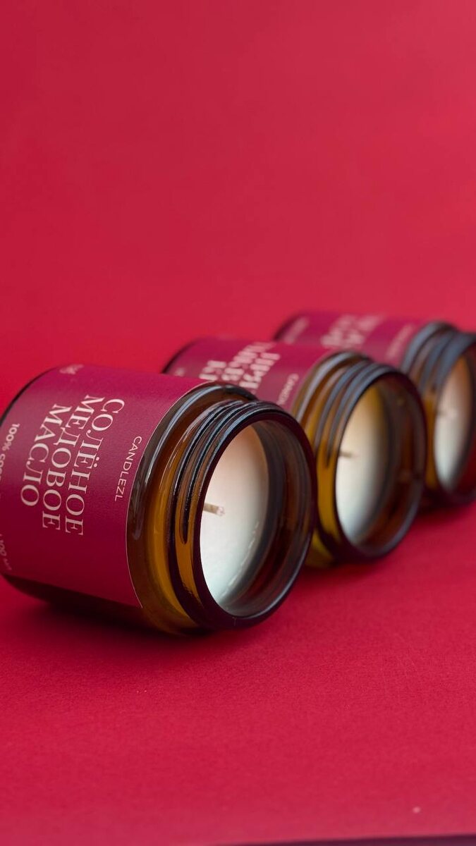 Набор осенних свечей от candlezl 