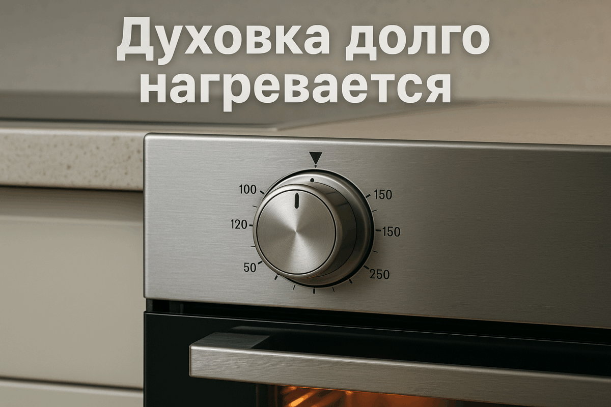    Духовка долго нагревается — причины Михаил Юрьевич