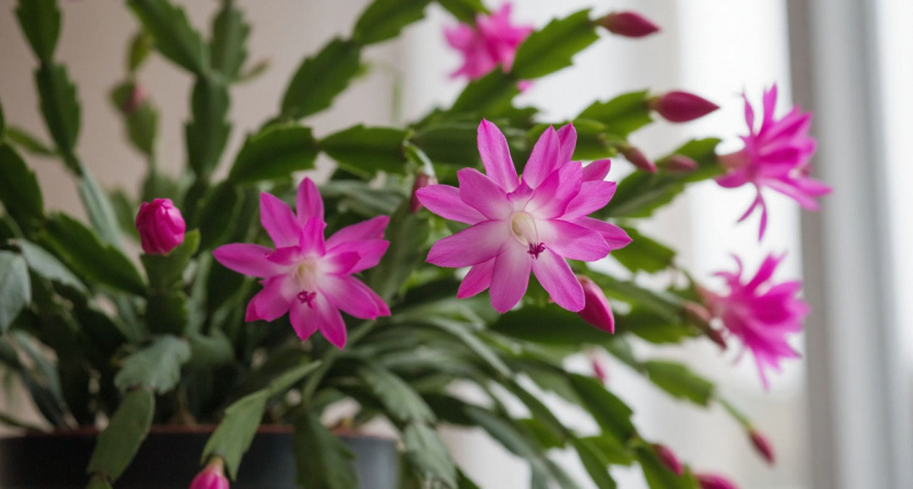    Подкармливайте декабриста своевременно и нужным средством, если хотите увидеть роскошное и долгое цветение