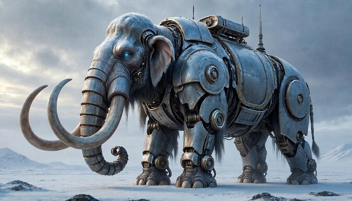 Охота на мамонта или Как троян решил превратить смартфон в свои охотничьи угодья. Блог "В мире ИТ". Нейроарт. В мире ИТ. @Изображение создано Kandinsky 5.0 Image