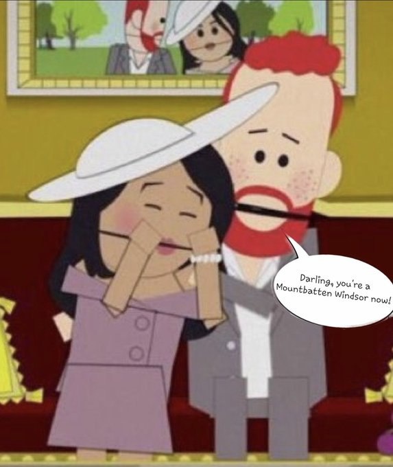 "Дорогая, теперь ты - Маунтбеттен Виндзор"