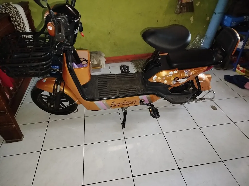 Электровелосипед. Фото автора канала "Индонезия изнутри" 