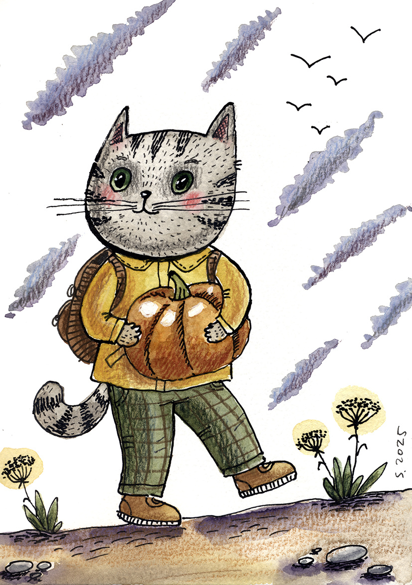 рисунок автора канала