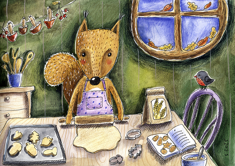 рисунок автора канала