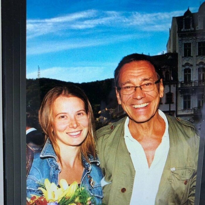 Андрей Кончаловский и Юлия Высоцкая.