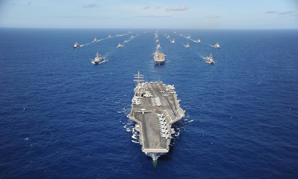    Авианосная ударная группа ВМС США. Фото: пресс-служба ВМС США