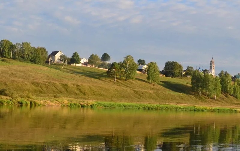 Современный вид на Клязьминский Городок. Ранее на этом месте стоял Стародуб.