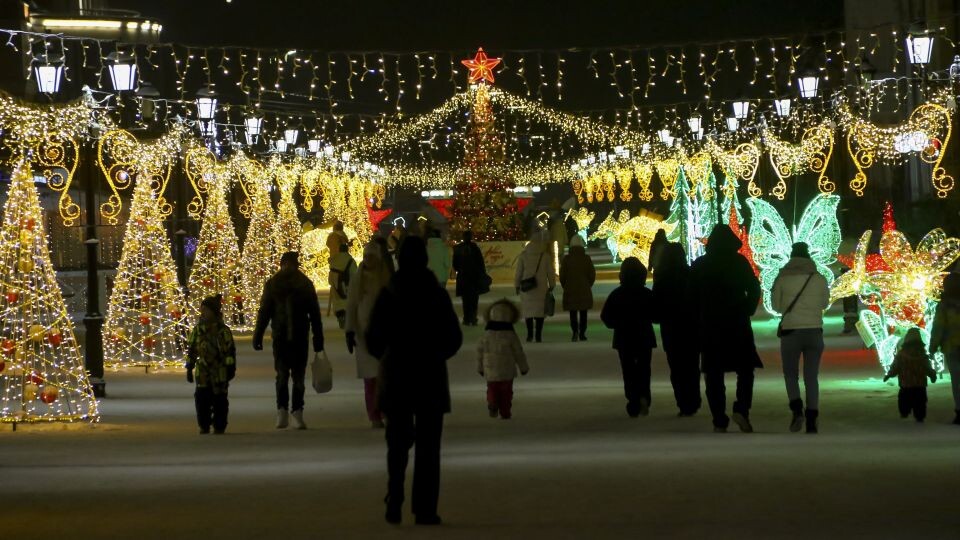    Новогодний Барнаул . Источник: Виталий Барабаш/"Толк"