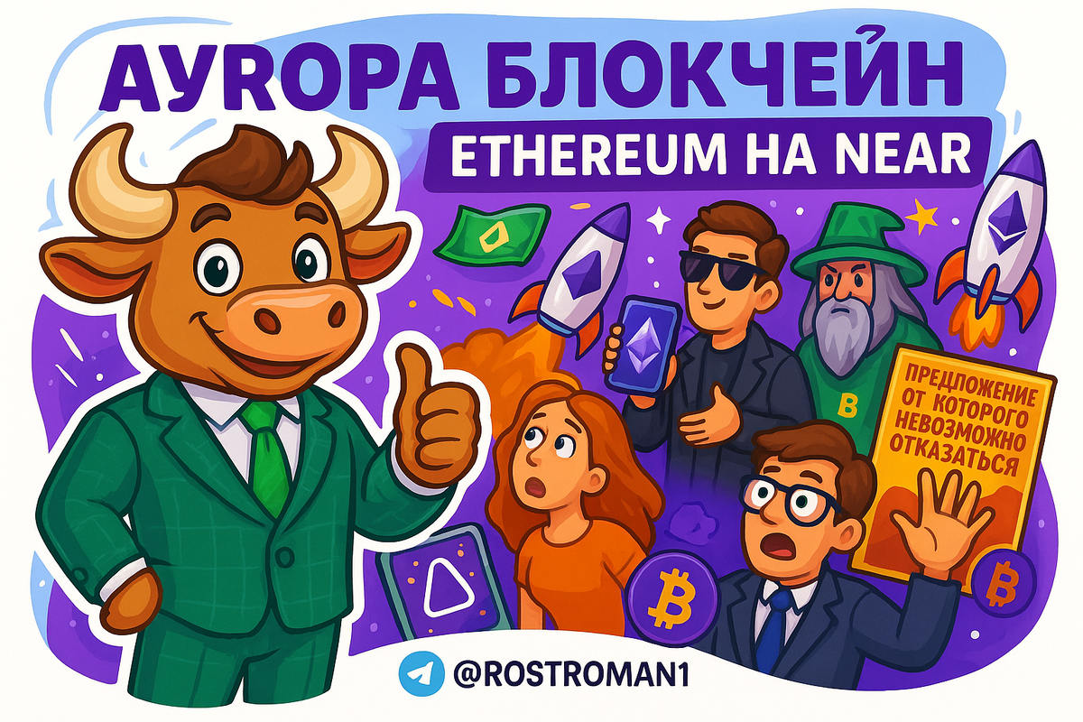   Aurora блокчейн: почему переход с Ethereum спасает от обвала комиссий и сбоев РоСТ | Роман о Системном Трейдинге