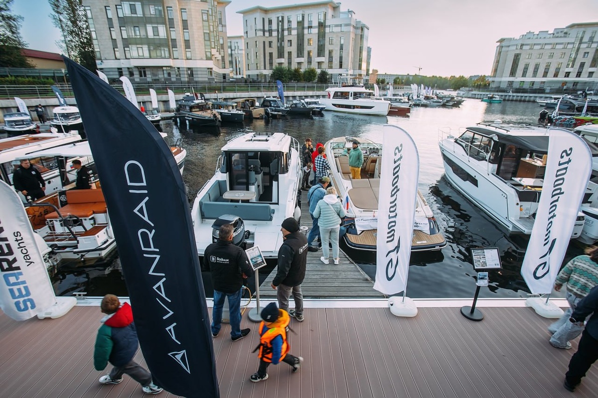 выставка катеров и яхт в Санкт-Петербурге 2025 г. 